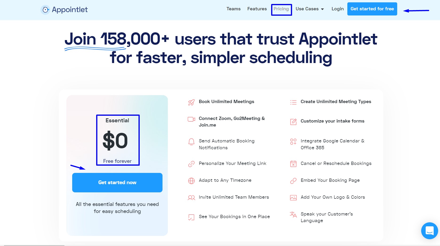 appointlet-pricing