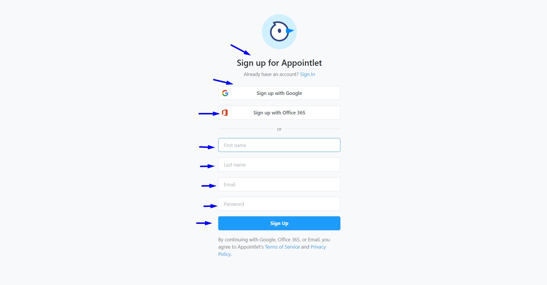 sign-up-appointlet-review